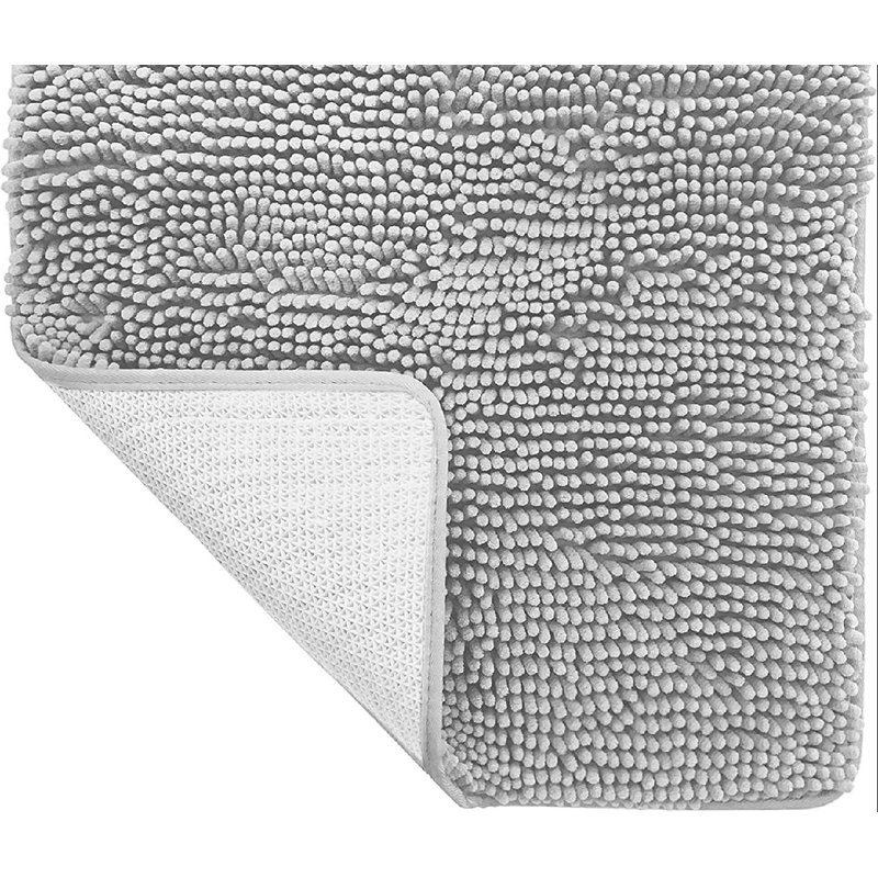 Eider & Ivory™ Stephenville Chenille Bath Rug with NonSlip Backing